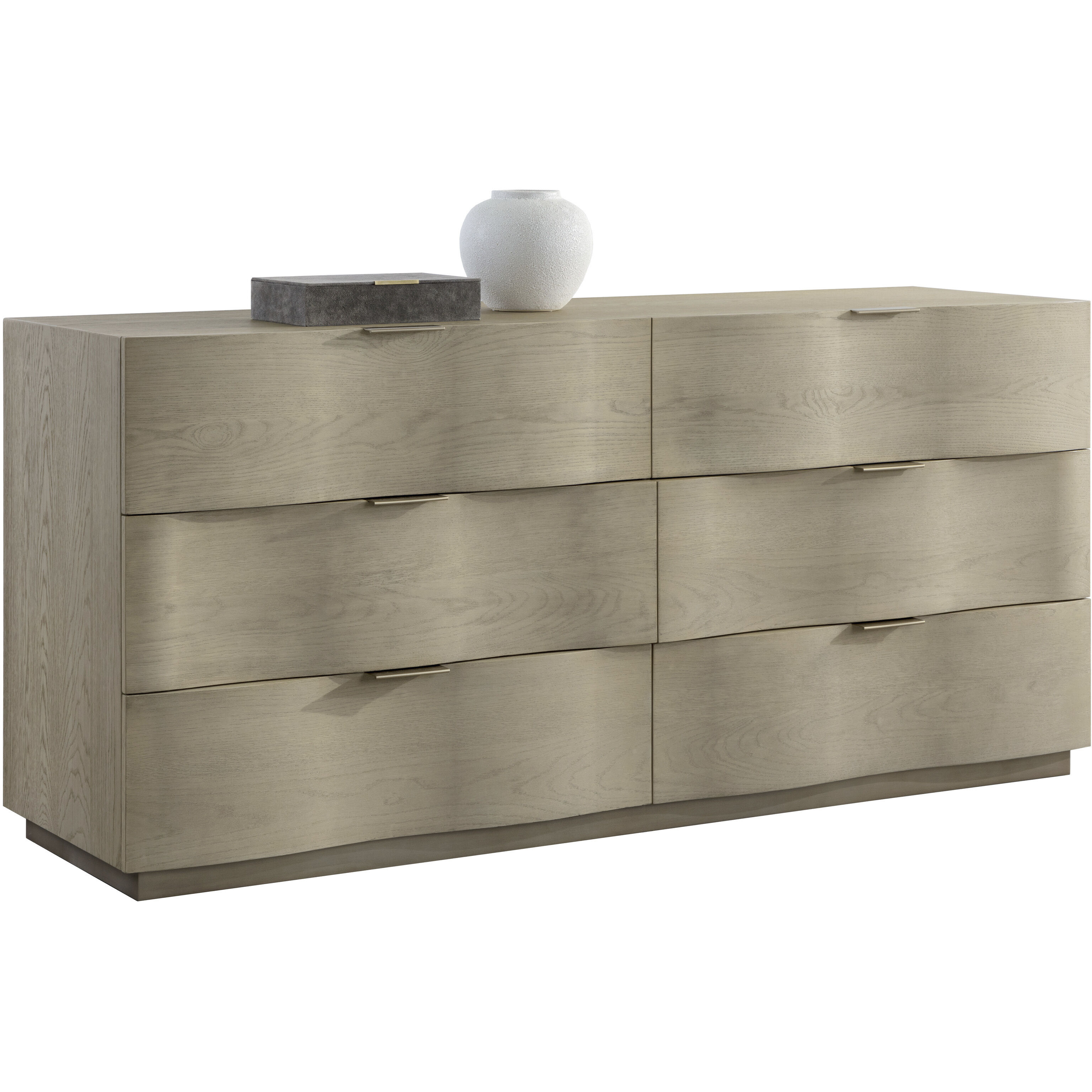 Hoyos Light Wash / Warm Brass Dresser
